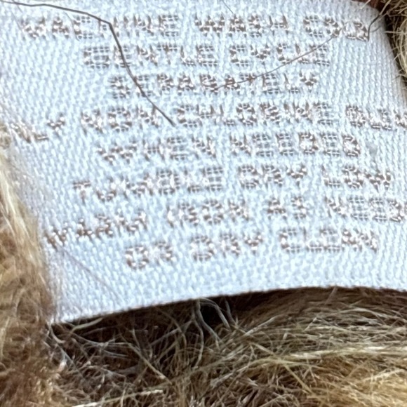 Chico's‎ Faux Suede Fur Trim Vest Brown Size 4 Open Front - Picture 11 of 11